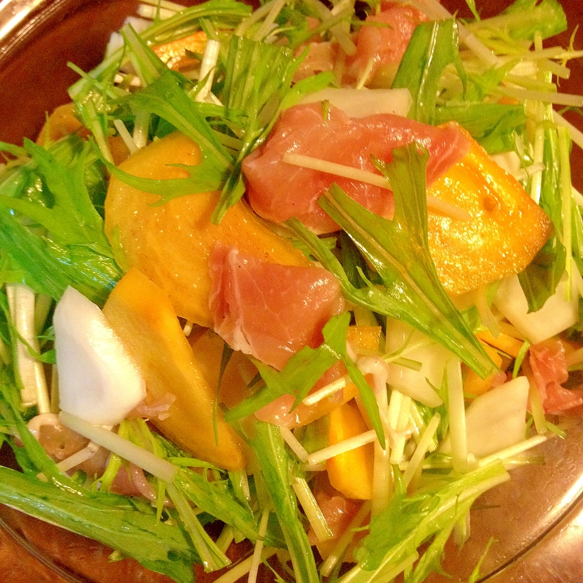 ワインに合う 柿と蕪のサラダ レシピ 作り方 By きのこのみみ 楽天レシピ